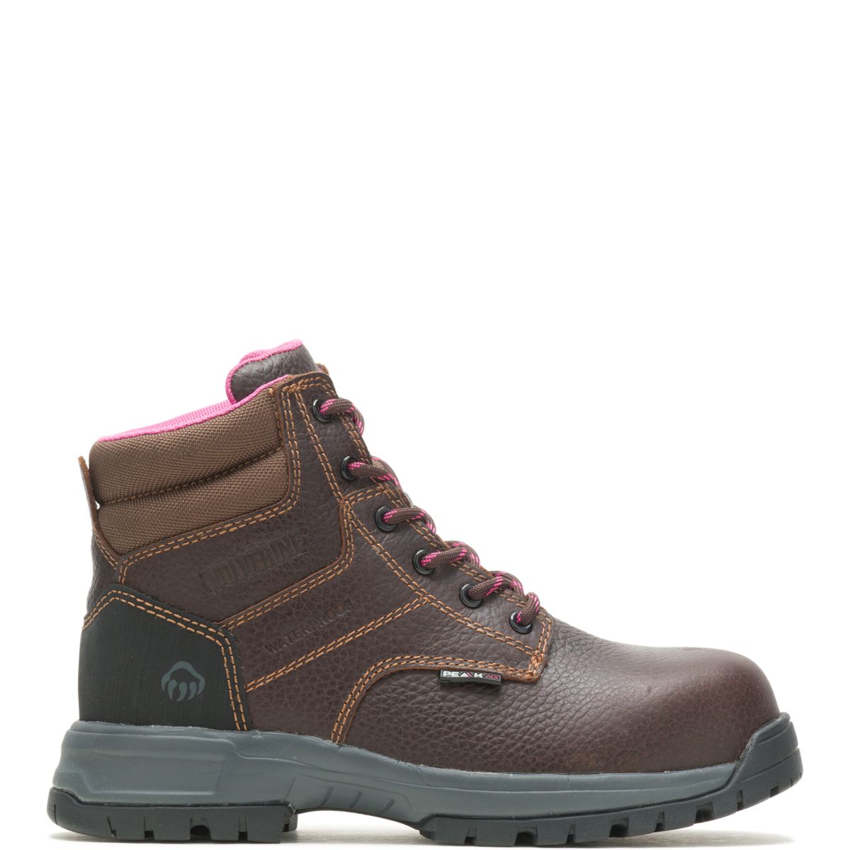 Women's wolverine composite toe hot sale boots