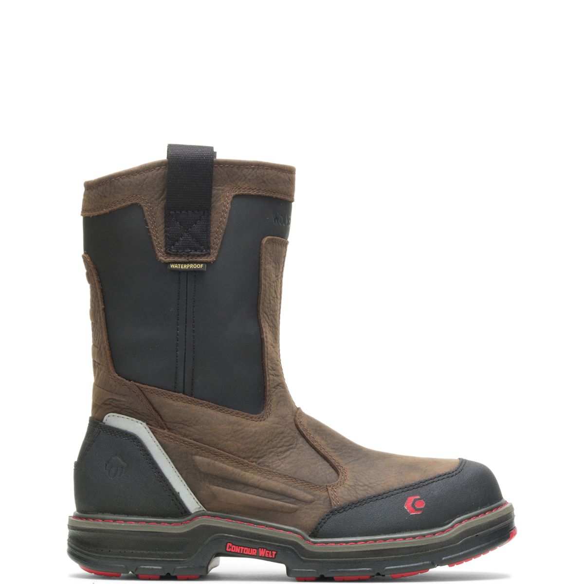 Overman Waterproof CarbonMAX®  Wellington, Brown/Black, dynamic 1