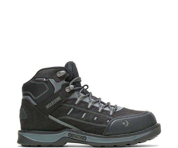 Edge LX EPX® Waterproof CarbonMAX®  Work Boot, Black/Grey, dynamic