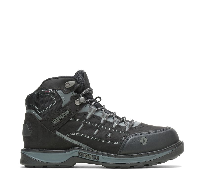 Edge LX EPX® Waterproof CarbonMAX®  Work Boot, Black/Grey, dynamic 1