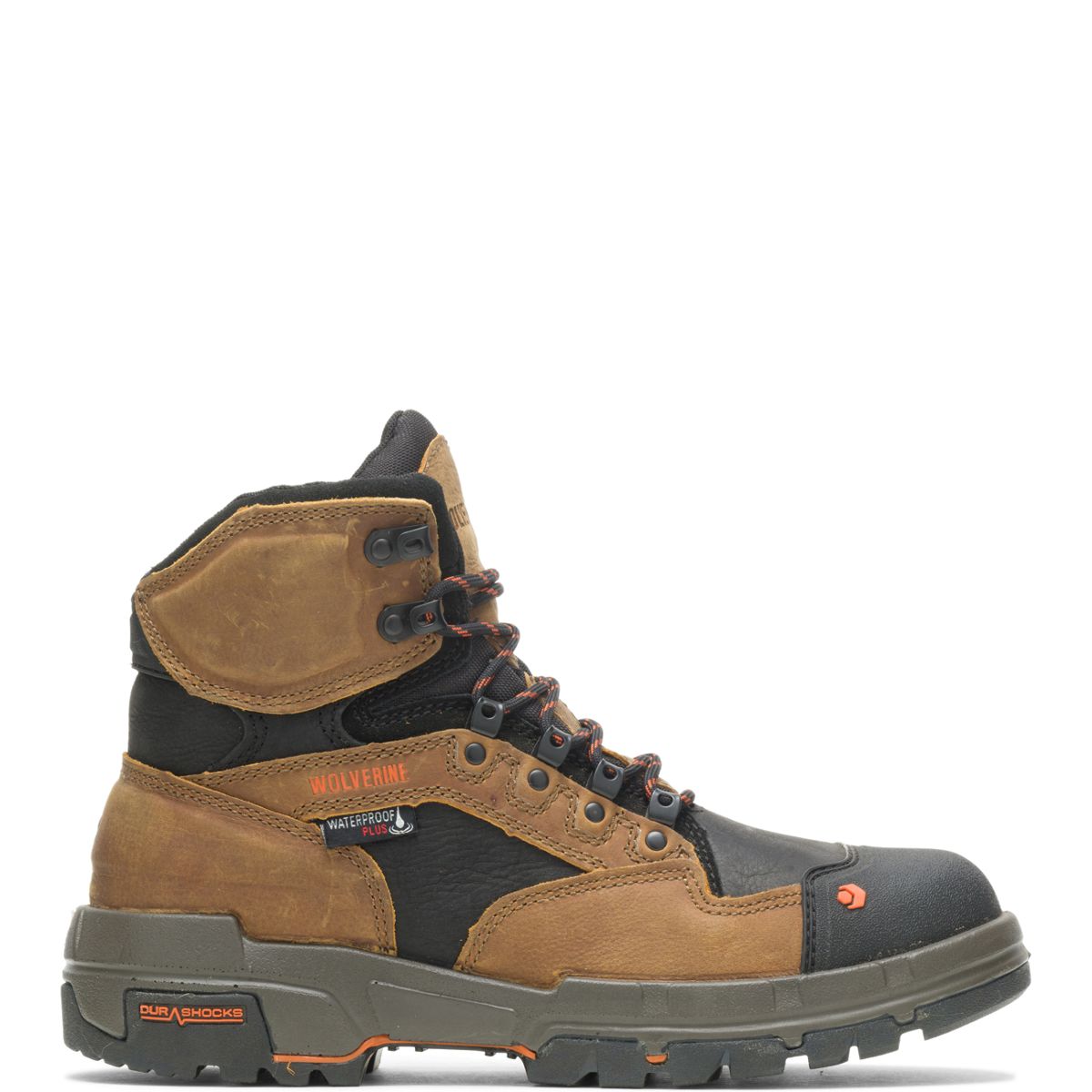 Wolverine tan work boots sale