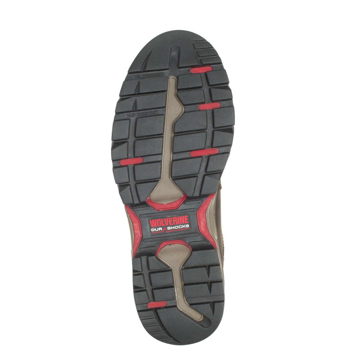 wolverine men's nation durashocks work boots