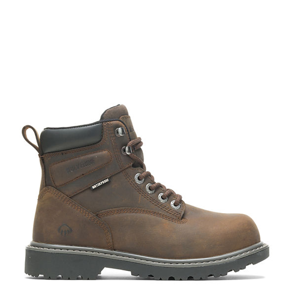 Floorhand 6" Steel Toe Boot, Brown, dynamic