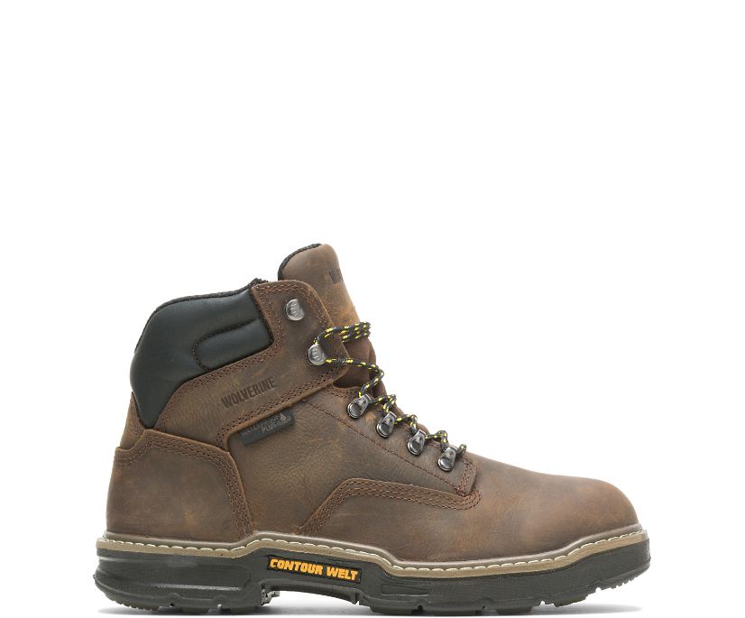 Bandit Waterproof CarbonMAX® 6" Boot, Brown, dynamic 1