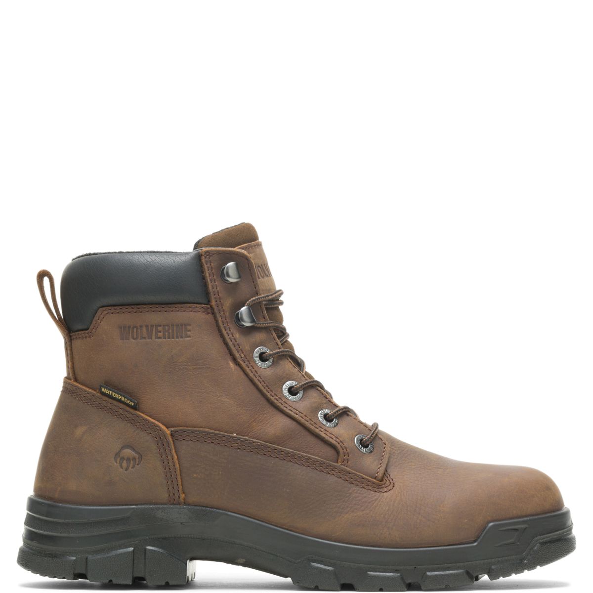 wolverine waterproof soft toe work boots