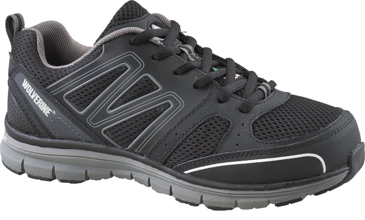 wolverine steel toe tennis shoes