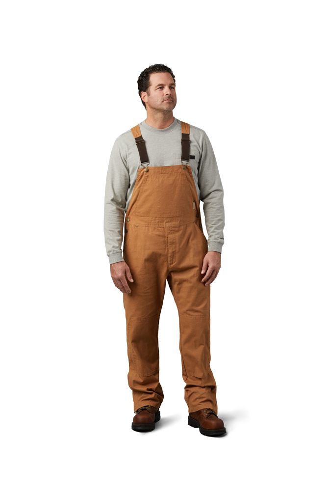 Sawmill Duck Bib Overall, Whiskey, dynamic 2