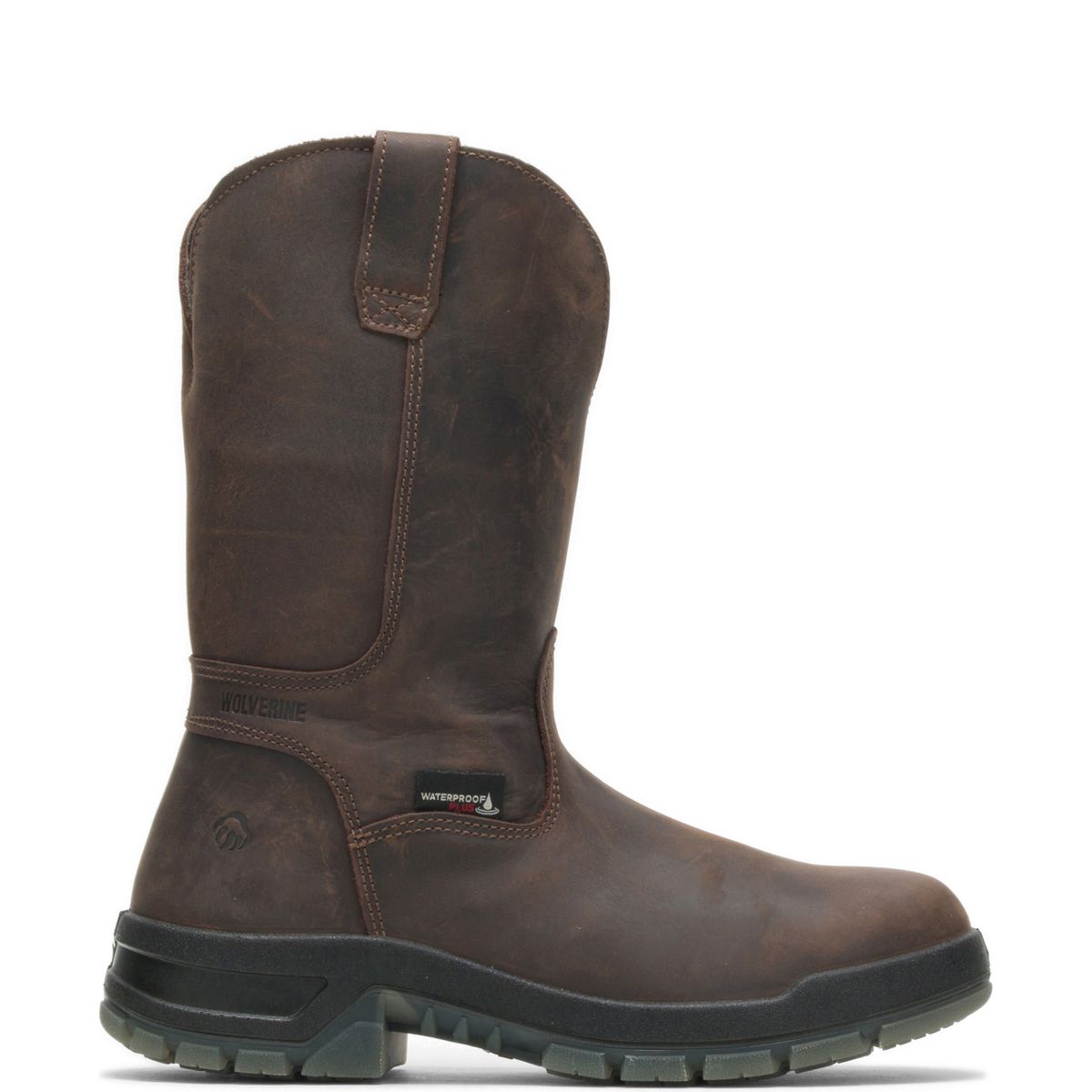mens waterproof leather wellington boots