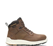 ShiftPLUS Work LX 6" Alloy-Toe Boot, Brown, dynamic