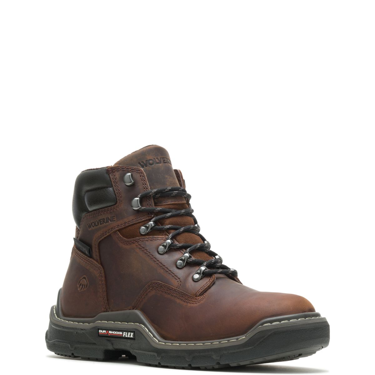 Raider DuraShocks® Waterproof 6" Work Boot, Peanut, dynamic 2