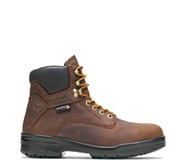 DuraShocks® SR 6" Steel Toe Boot, Dark Brown, dynamic