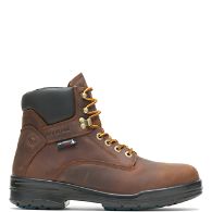 DuraShocks® SR 6" Steel Toe Boot, Dark Brown, dynamic