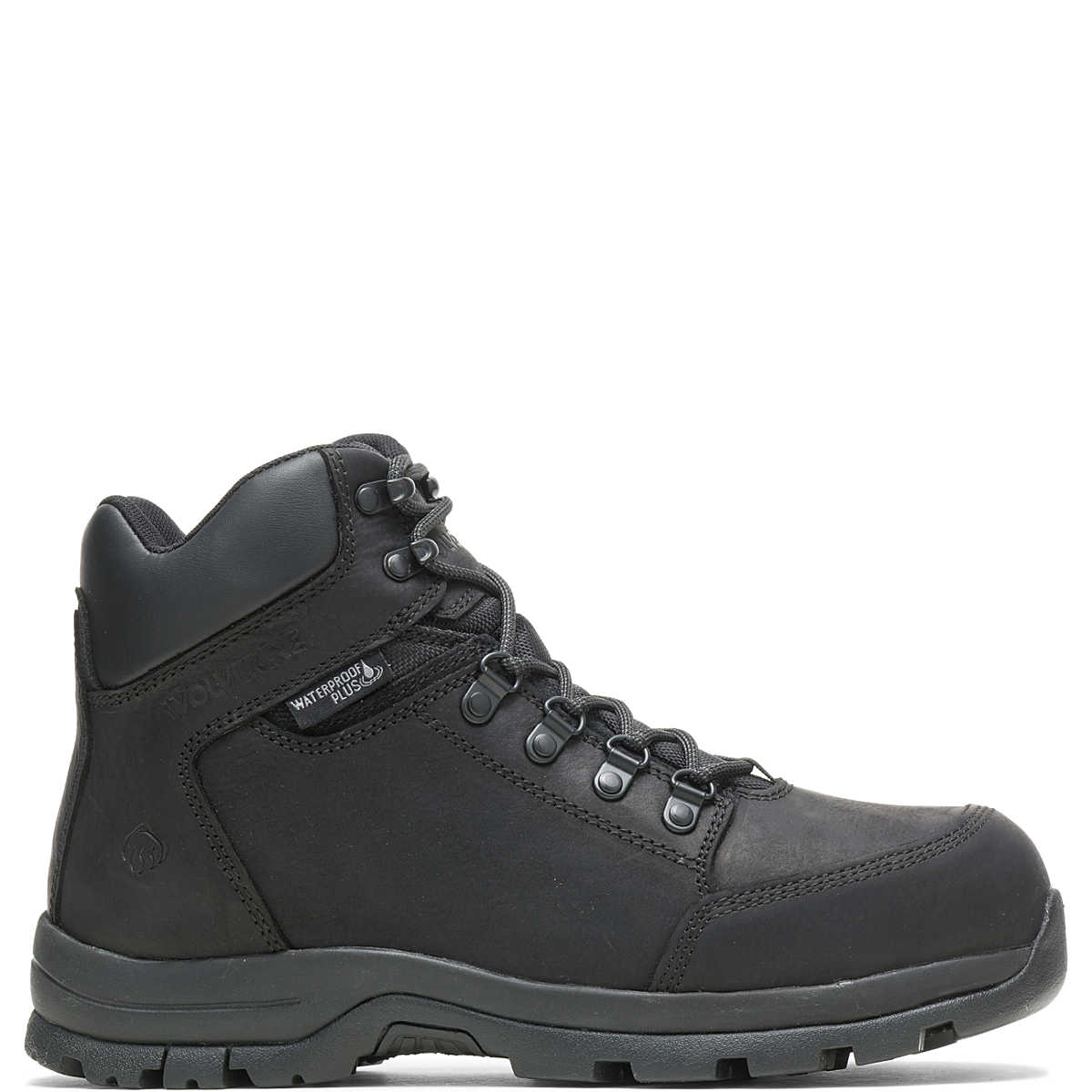Grayson Steel Toe Boot, Black, dynamic 1