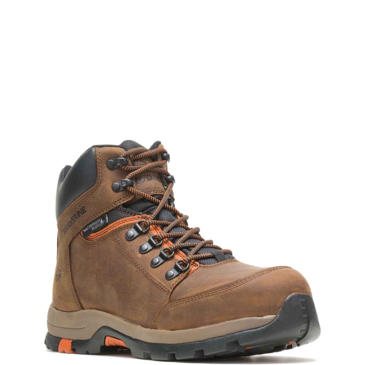 Work Hiker Mid Waterproof Boot, Sudan Brown, dynamic 2