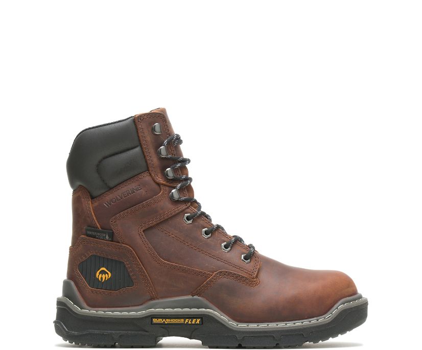 Raider DuraShocks® Insulated 8" CarbonMAX Boot, Peanut, dynamic 1