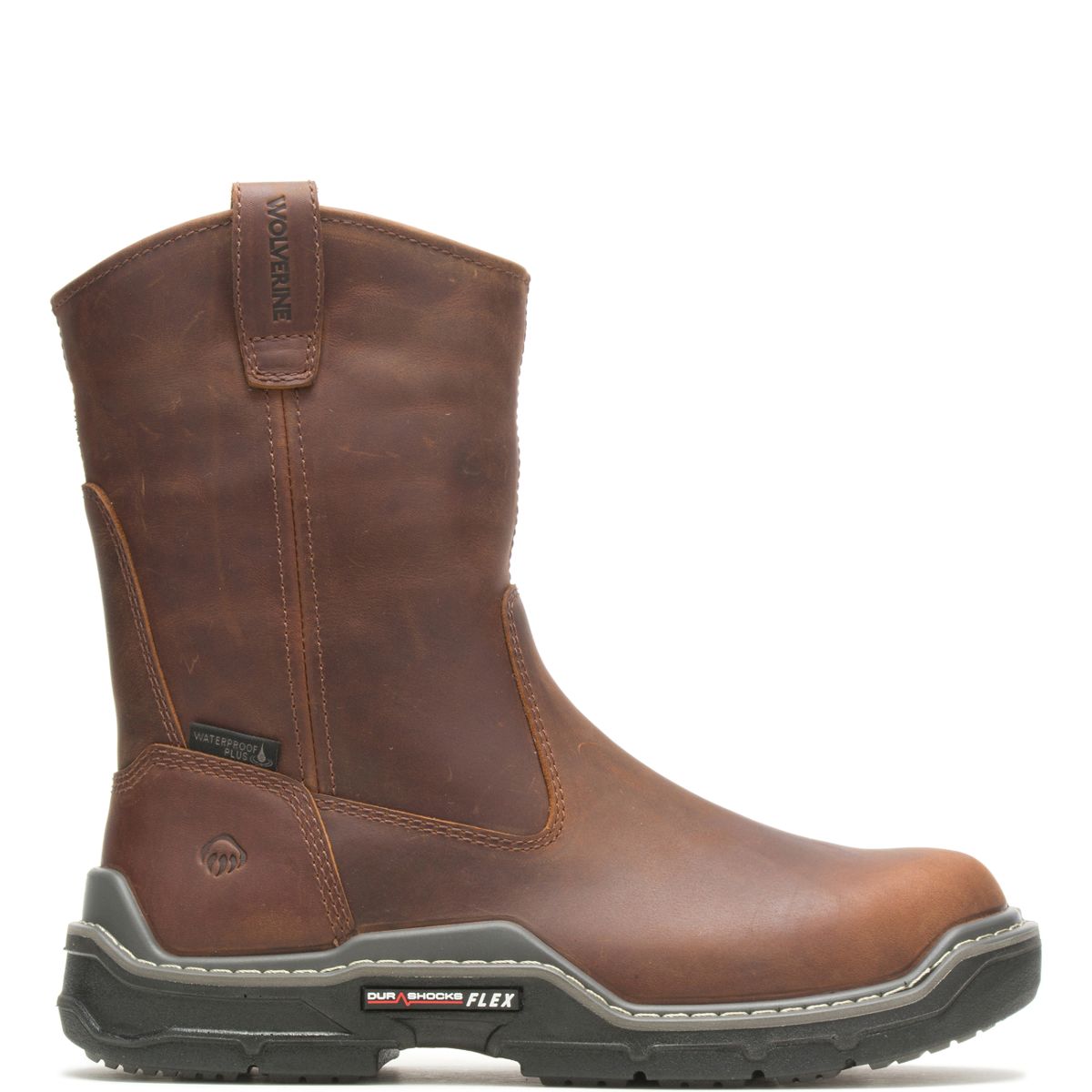 Wolverine wellington cheap durashock boots