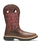 Rancher DuraShocks® Steel Toe Wellington, Red, dynamic 1