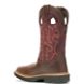 Rancher DuraShocks® Steel Toe Wellington, Red, dynamic 3