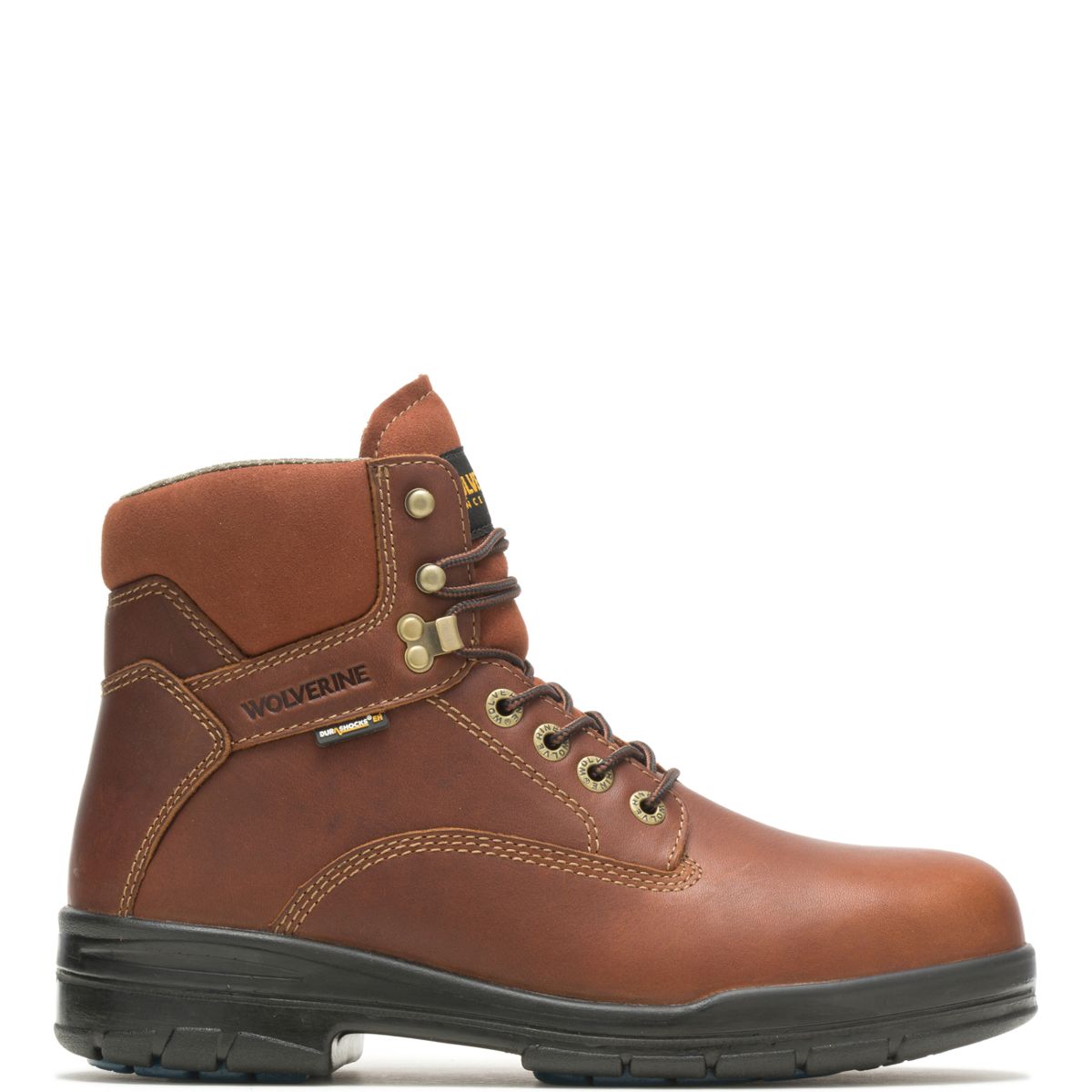 DuraShocks® SR 6" Steel Toe Boot, Peanut, dynamic