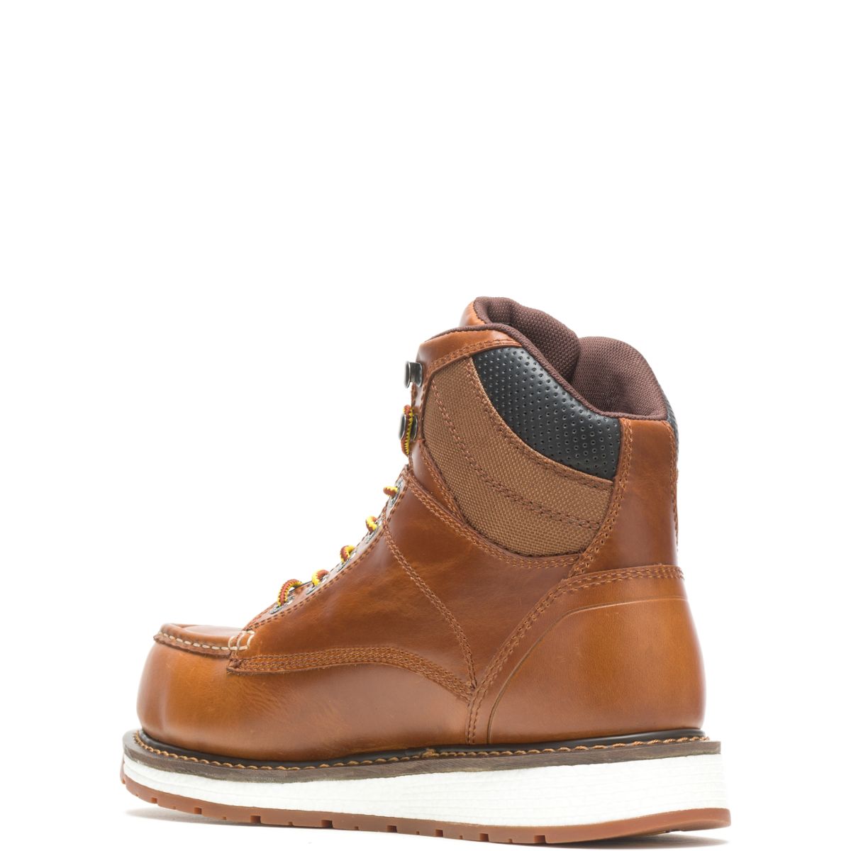 Hellcat UltraSpring™ Moc Toe Wedge 6" Work Boot, Rust, dynamic 3