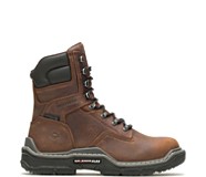 Raider DuraShocks® Waterproof 8" Work Boot, Peanut, dynamic