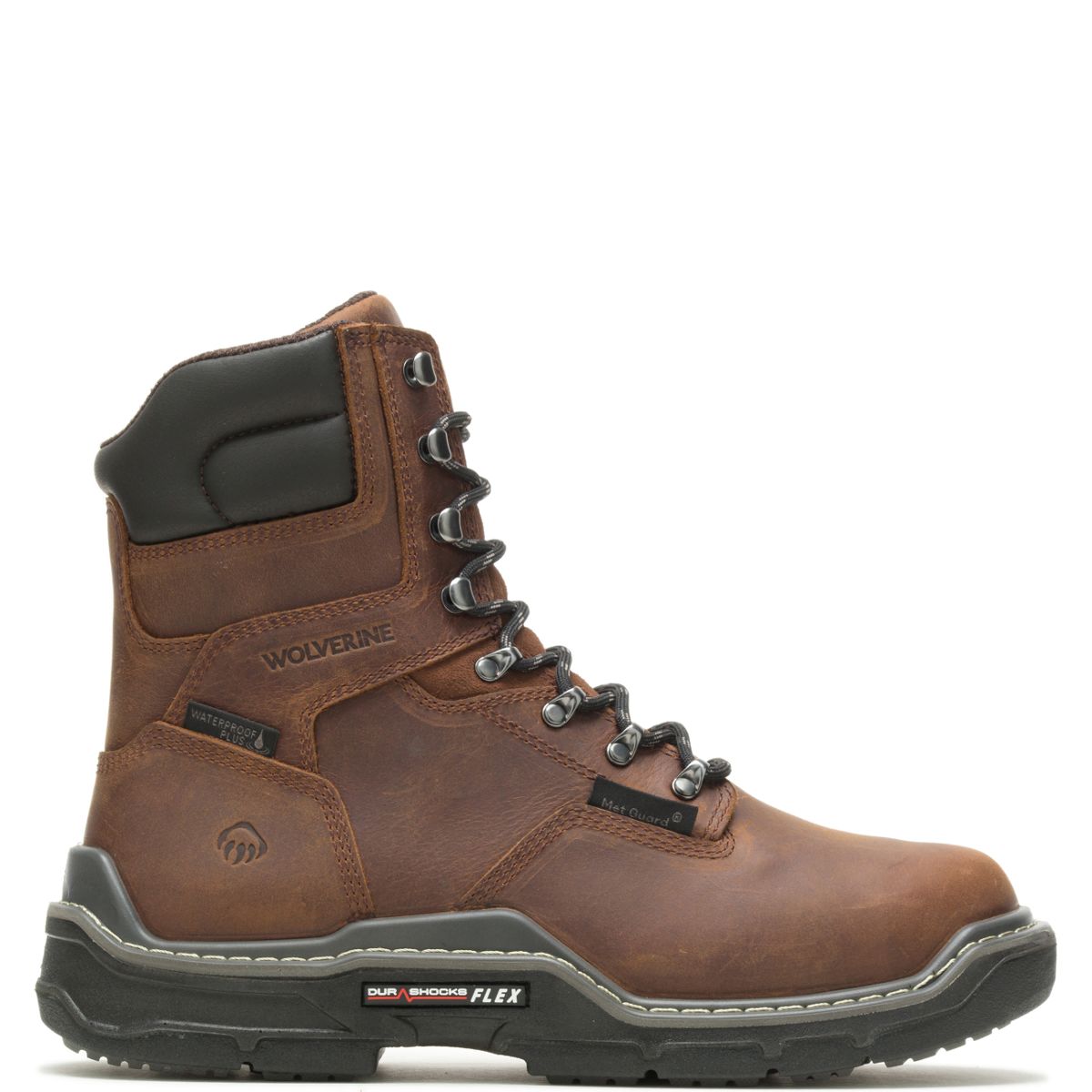 wolverine men's work boots durashocks waterproof