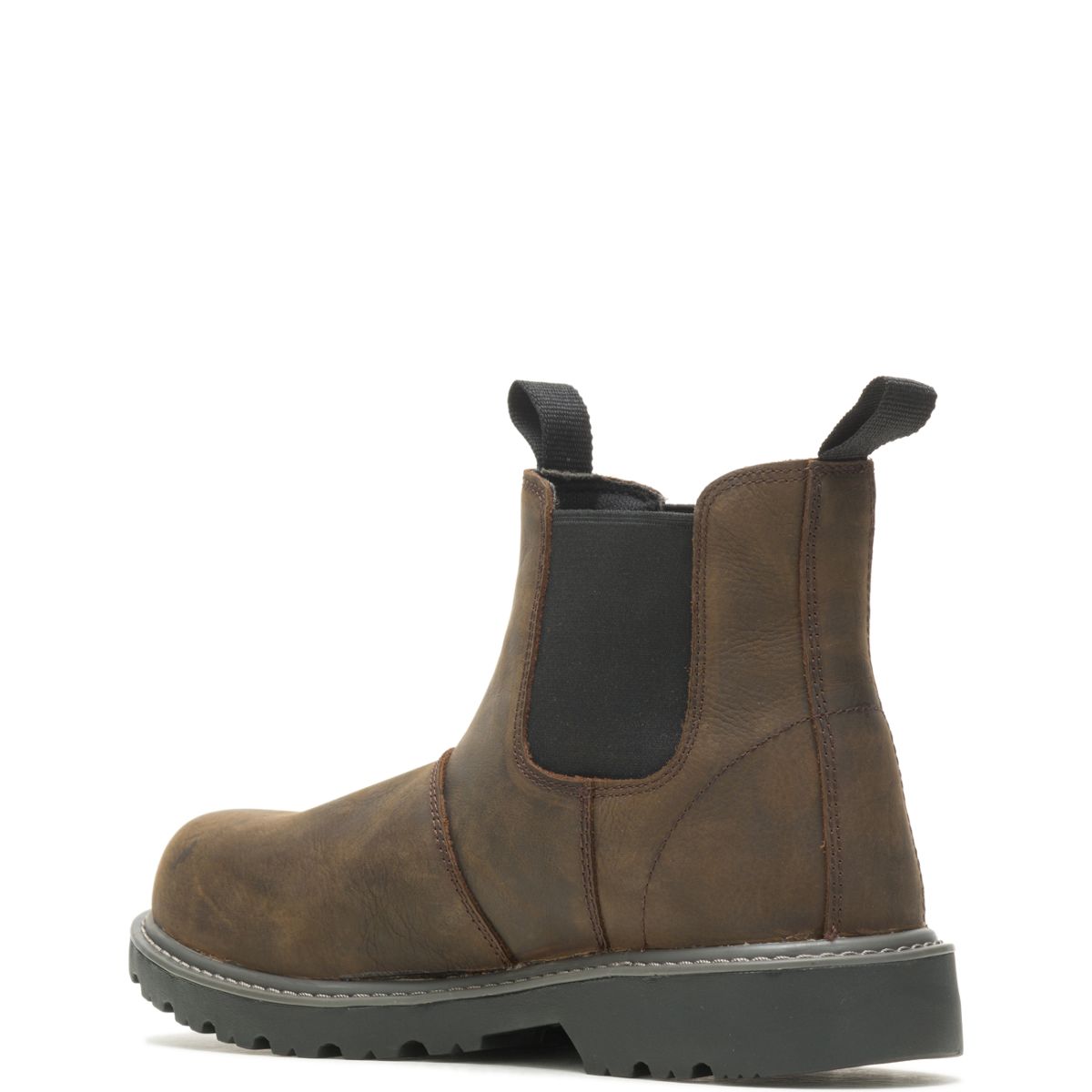 Floorhand Steel-Toe Work Romeo, Dark Brown, dynamic 3