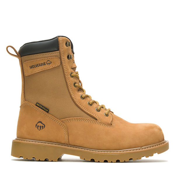 Floorhand Insulated 8" Work Boot, Wheat, dynamic