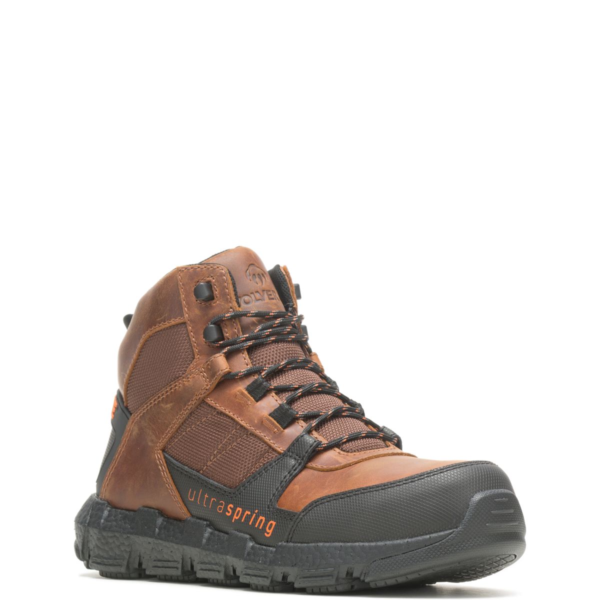 Rev UltraSpring™ DuraShocks® Vent CarbonMax™ Work Boot, Tobacco, dynamic 2