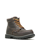 Floorhand Moc-Toe 6" Steel-Toe Work Boot, Dark Brown, dynamic 2