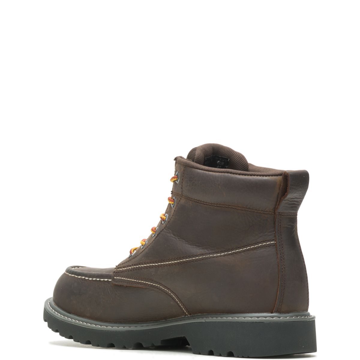 Floorhand Moc Toe 6” Work Boot, Dark Coffee, dynamic 3