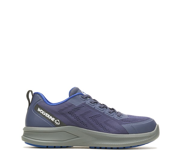 Bolt DuraShocks® Knit CarbonMax® Work Shoe, Navy, dynamic
