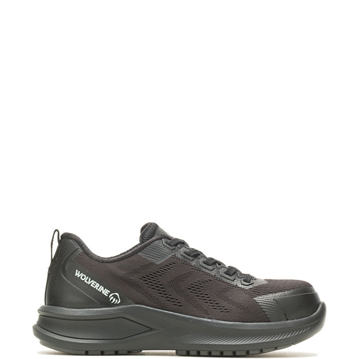 Bolt DuraShocks® Knit CarbonMax® Work Shoe, Black, dynamic