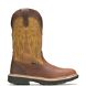 Rancher DuraShocks® CarbonMax® Wellington Work Boot, Tobacco/Gold, dynamic 1
