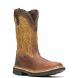 Rancher DuraShocks® CarbonMax® Wellington Work Boot, Tobacco/Gold, dynamic 2