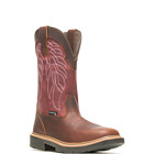 Rancher DuraShocks® CarbonMax® Wellington Work Boot, Peanut/Red, dynamic 2