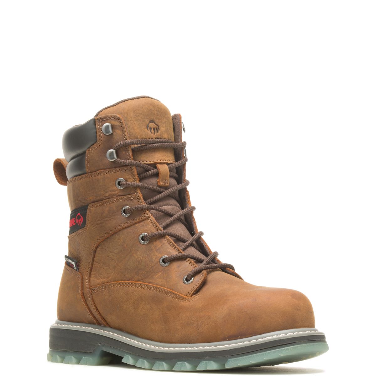 Floorhand LX 8" Steel Toe Work Boot, Sudan Brown, dynamic 2