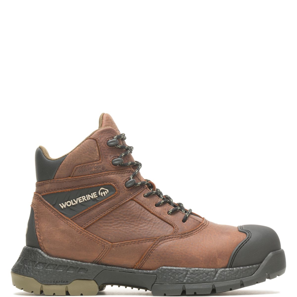 Rush UltraSpring™ 6" CarbonMax® Work Boot, Brown, dynamic 1