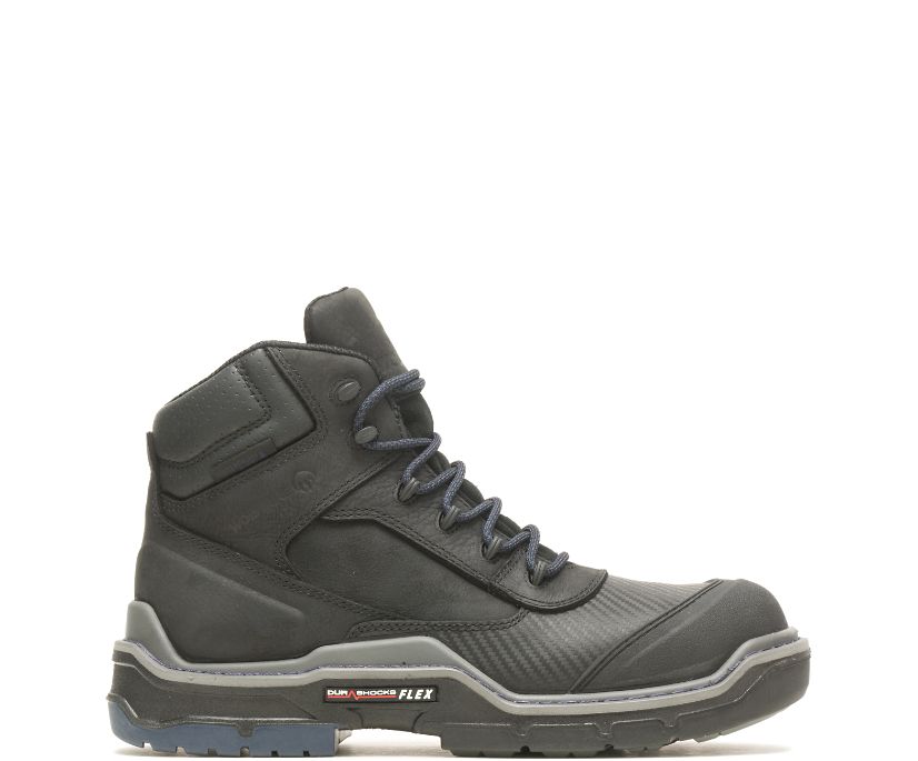 Raider DuraShocks® Shield 6" CarbonMax® Work Boot, Black, dynamic 1