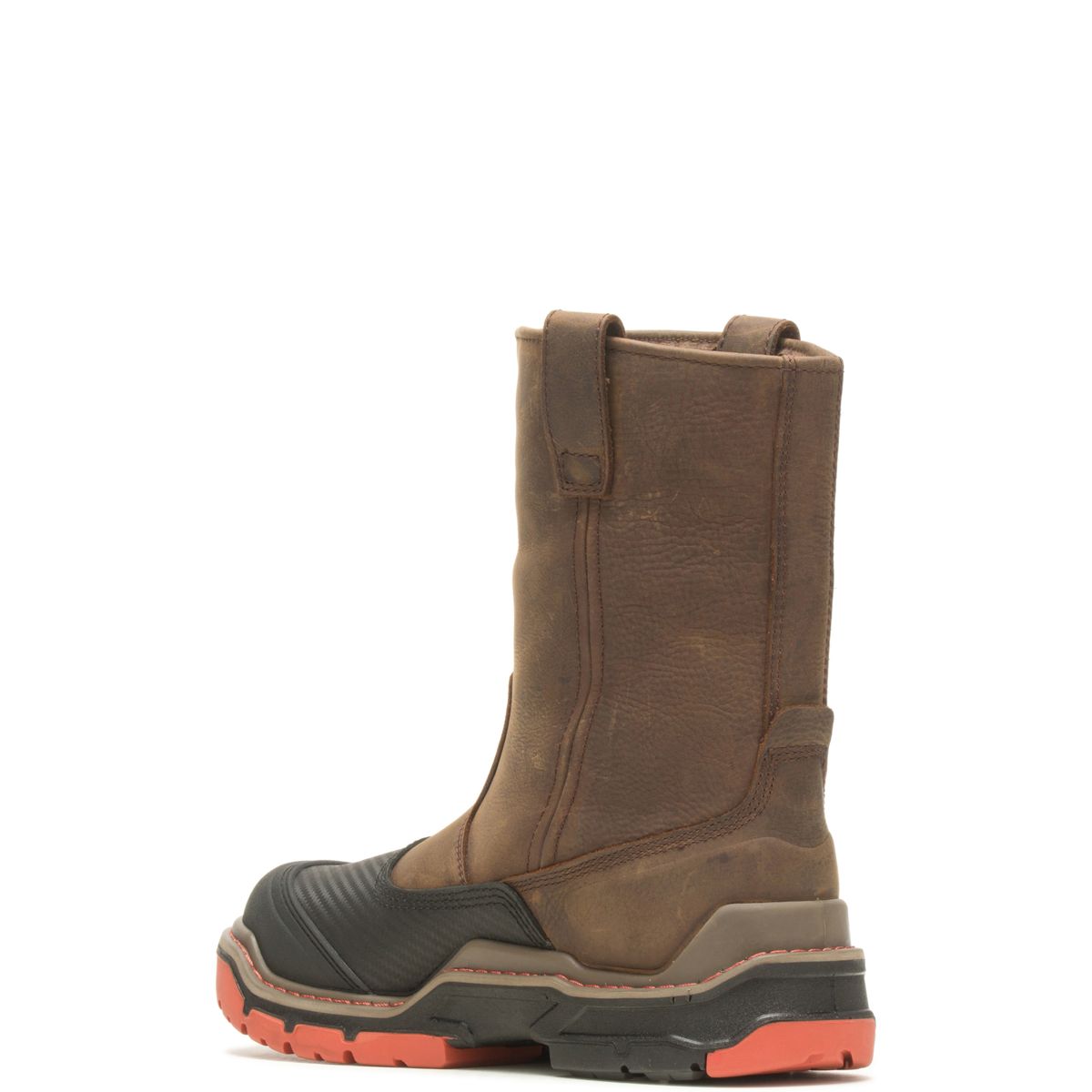 Raider DuraShocks® Shield CarbonMAX® Wellington Work Boot, Dark Brown, dynamic 3