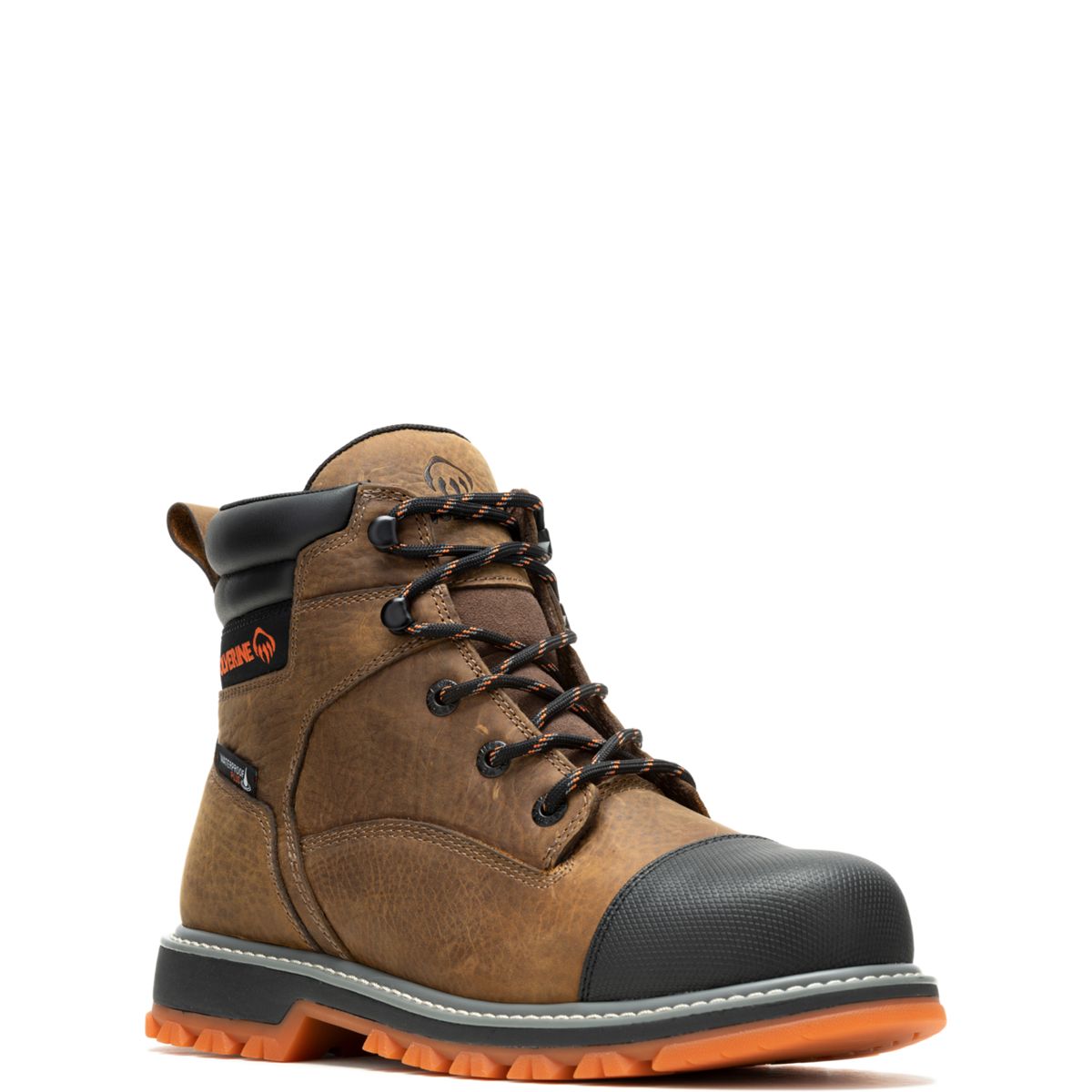 Floorhand LX Cap-Toe Steel-Toe 6" Work Boot, Sudan Brown, dynamic 2