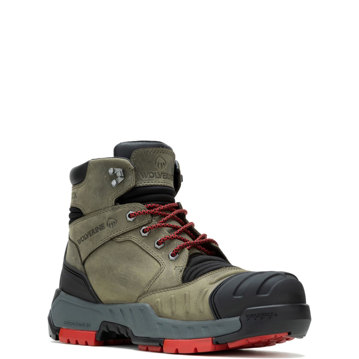 Torque DuraShocks® CarbonMax 6" Work Boot, Charcoal Grey, dynamic 2