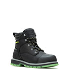 Floorhand LX Cap-Toe Steel-Toe 6" Work Boot, Black, dynamic 2