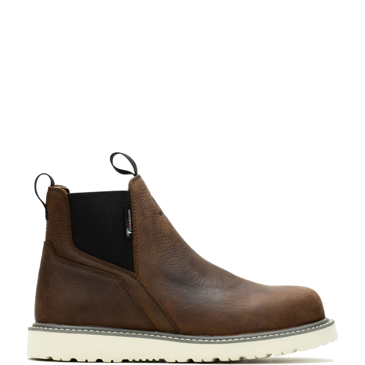 Trade Wedge Steel-Toe Work Romeo, Sudan Brown, dynamic