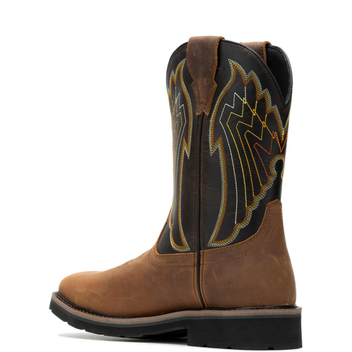 Rancher Eagle Waterproof Steel-Toe Wellington Work Boot, Sudan Brown, dynamic 3