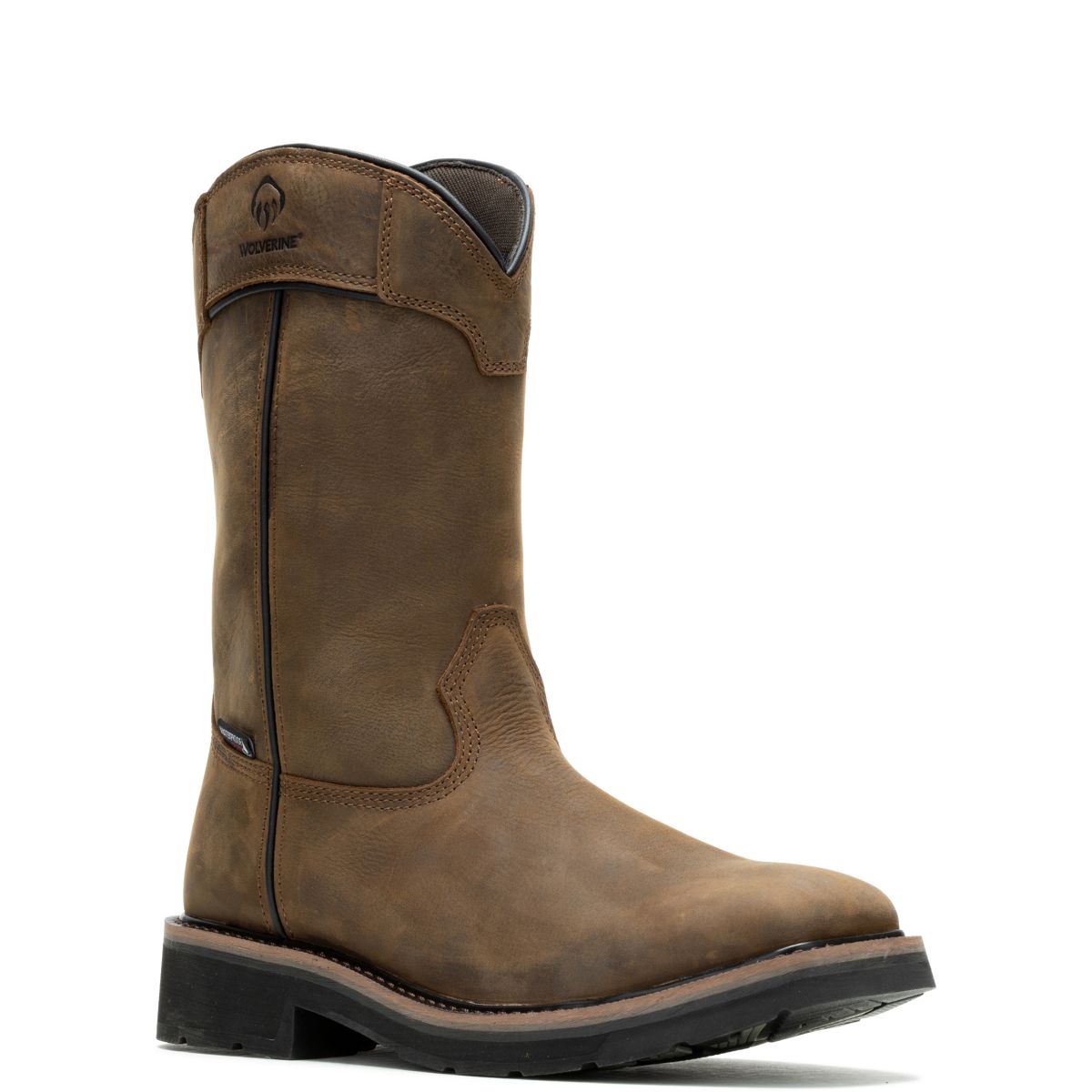 Men's wellington work boots best sale