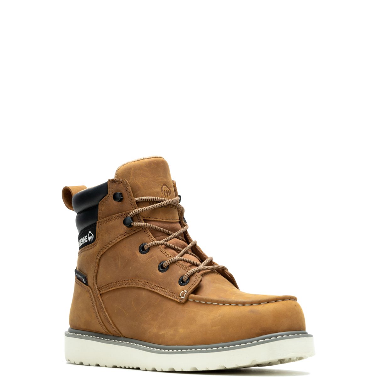 Trade Wedge 6" Moc-Toe Work Boot, Wheat, dynamic 2