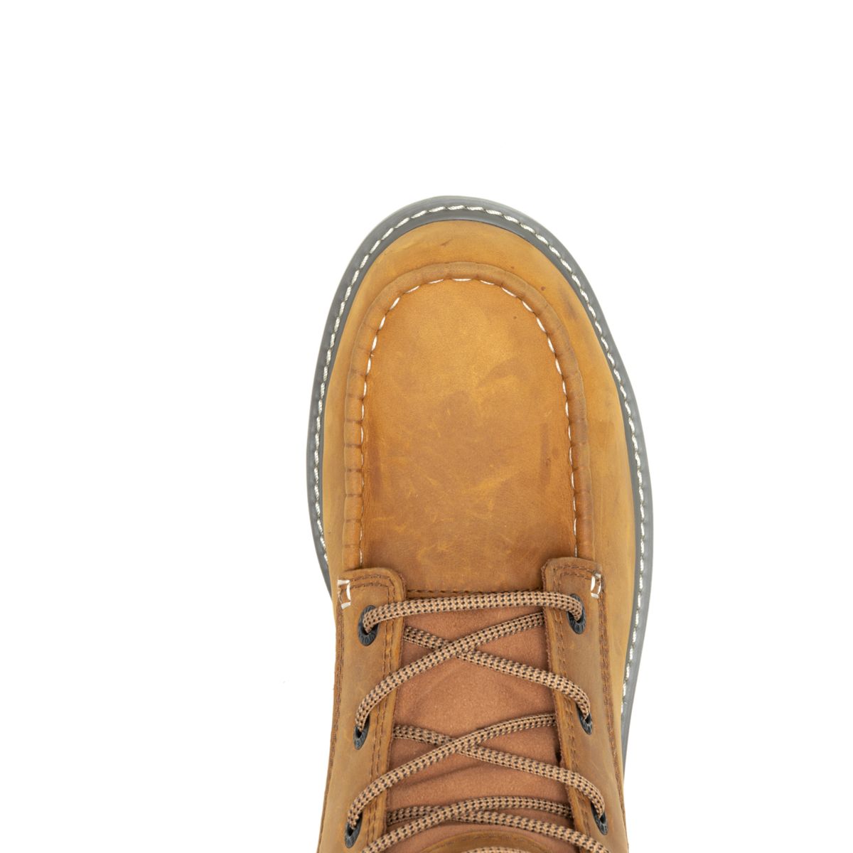 Trade Wedge 6" Moc-Toe Work Boot, Wheat, dynamic 5