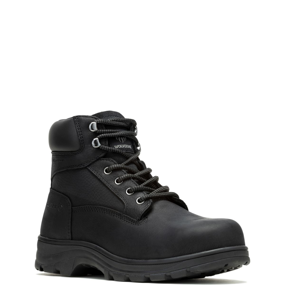 Cheap black work boots on sale