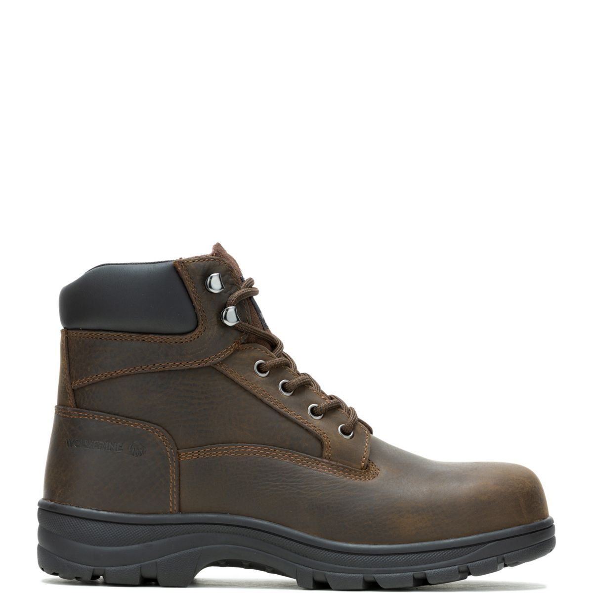 Carlsbad 6" Steel-Toe Work Boot, Brown, dynamic 1
